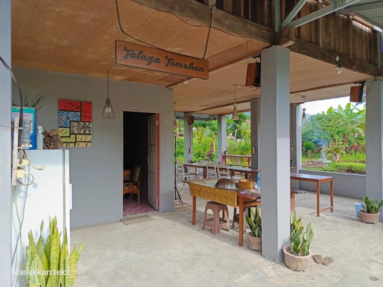 Talaga Tomohon Home Stay And Fishing Pond Exterior foto